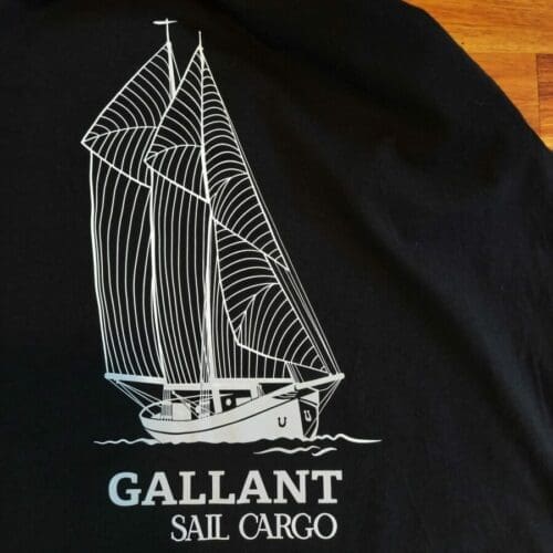 Shipped by sail Crew T-shirt t-shirt